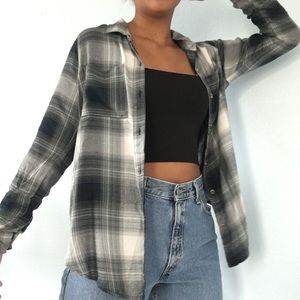 Full Tilt black and whit flannel